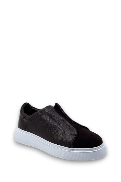 FRANCO GABBANI СНИКЕРЫ Мужс. FG 551090 1400 Тёмно-коричневый