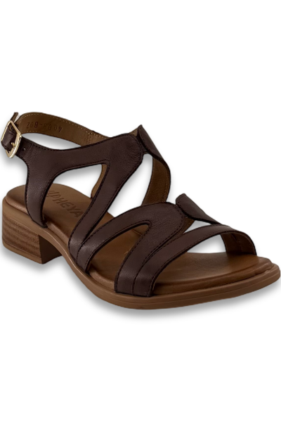 HEYA SHOES БОСОНОЖКИ Женс. H-4009 R-092 Тёмно-коричневый