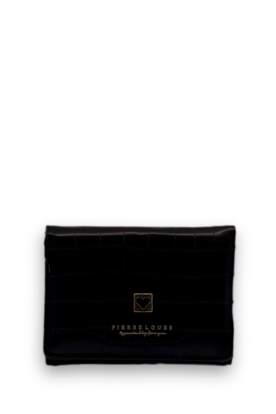 PIERRE  LOUES БУМАЖНИК Женс. PL B13-49 Чёрный