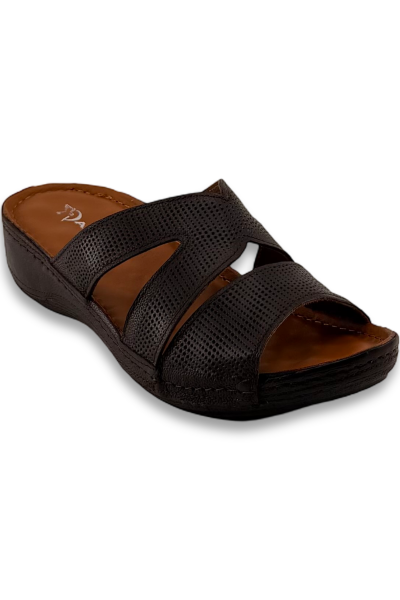 PALOMA ШЛЁПАНЦЫ Женс. PLM 1149 507 Тёмно-коричневый